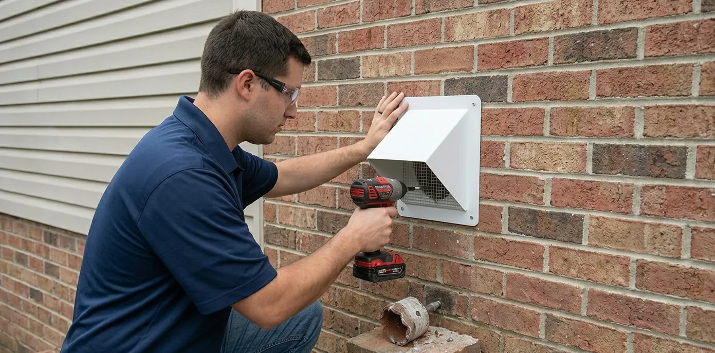 Dryer vent installation service in Naperville IL