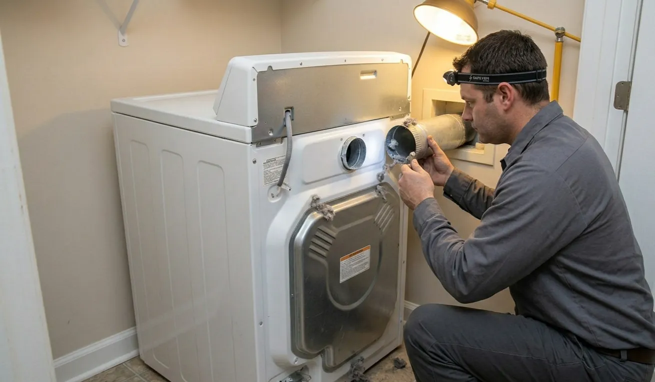 professional dryer vent cleaning service in Naperville IL