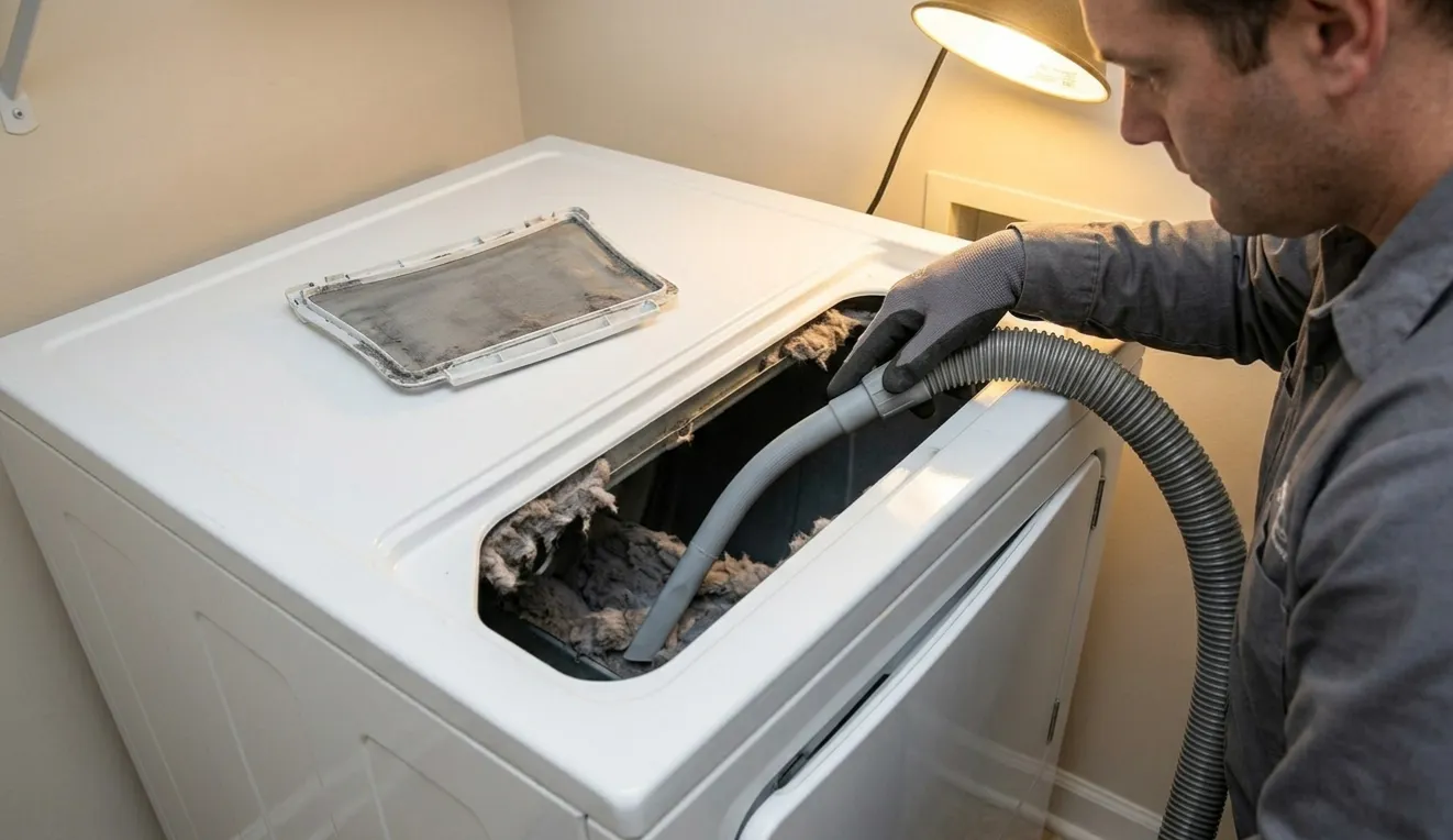 professional dryer vent cleaning service in Naperville IL