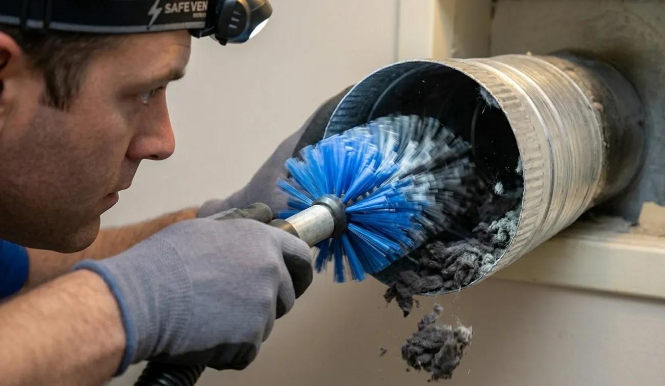 professional dryer vent inspection service in Plainfield IL